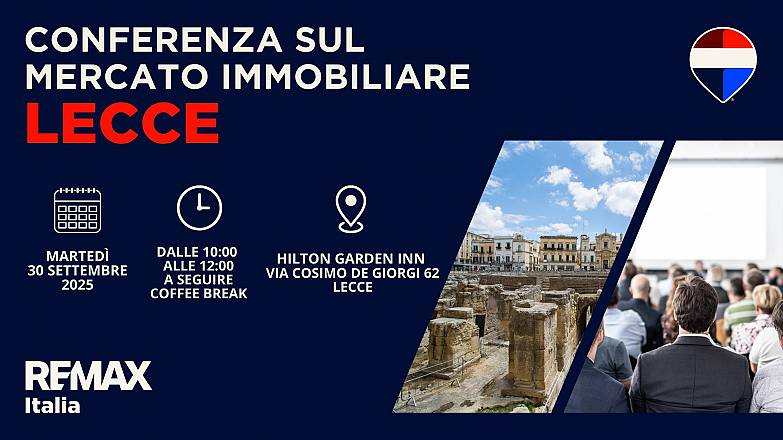 Conferenza sul mercato immobiliare di remax italia